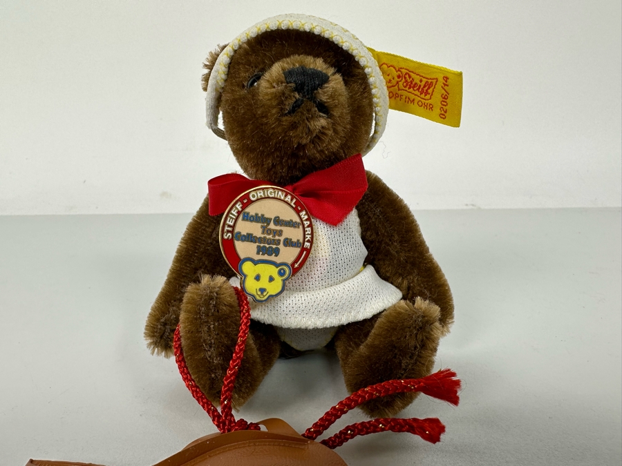 Original Steiff Bear Hobby Center Toys Collectors Club 1989 [Photo 2]