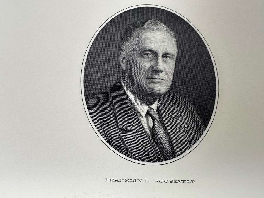 US Government Engraving and Printing Presidential Portraits Engravings - Presidents 1-40 of the United States [Photo 8]