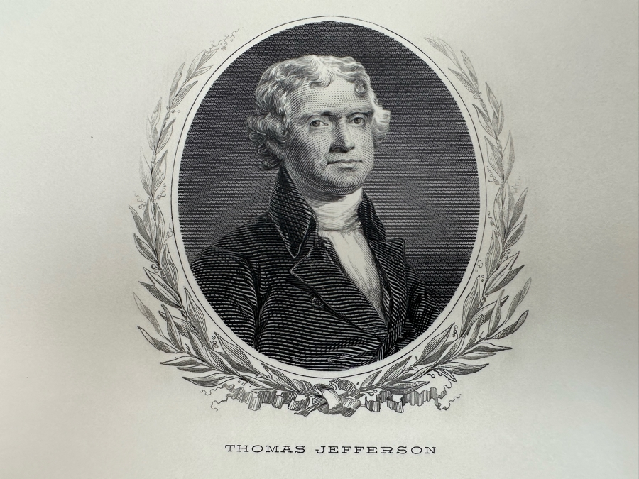 US Government Engraving and Printing Presidential Portraits Engravings - Presidents 1-40 of the United States [Photo 4]