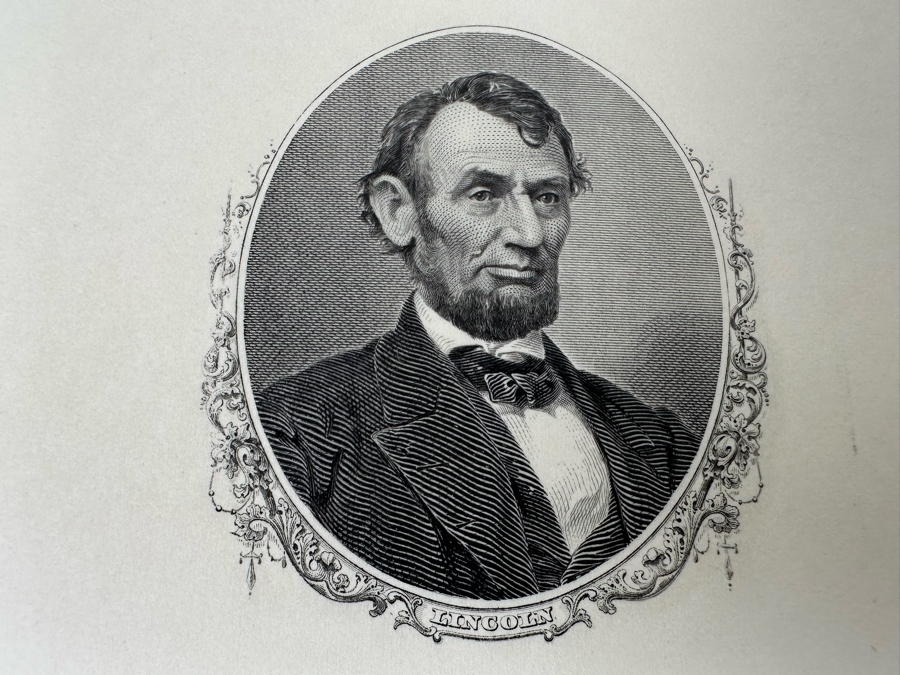 US Government Engraving and Printing Presidential Portraits Engravings - Presidents 1-40 of the United States [Photo 9]