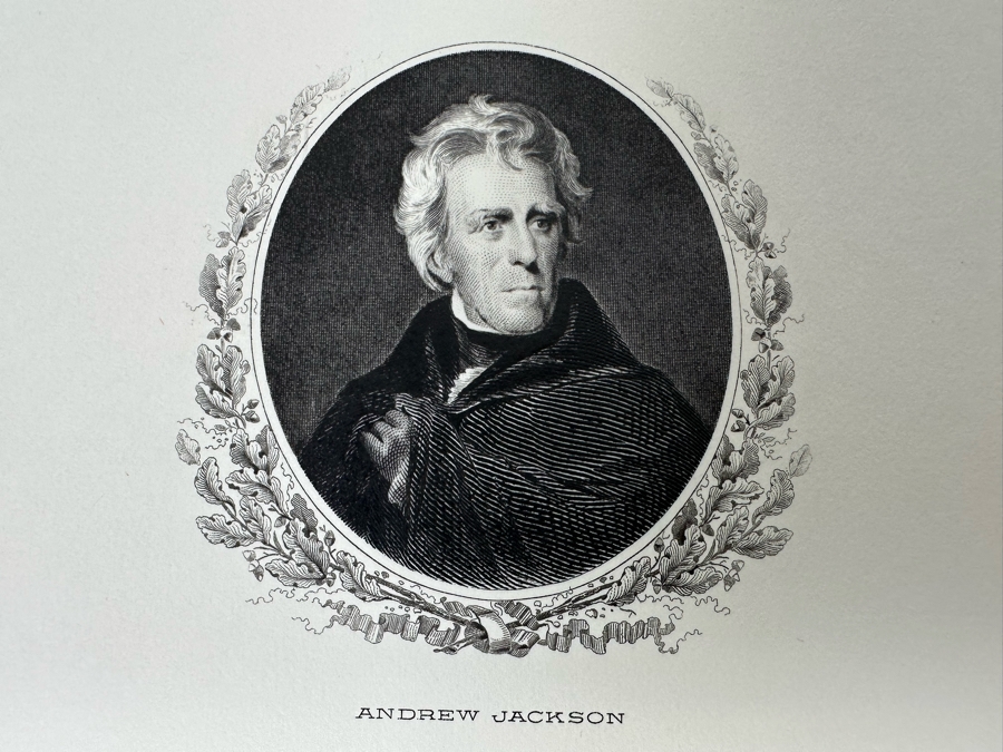 US Government Engraving and Printing Presidential Portraits Engravings - Presidents 1-40 of the United States [Photo 7]