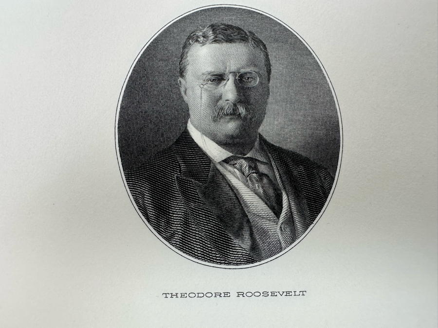 US Government Engraving and Printing Presidential Portraits Engravings - Presidents 1-40 of the United States [Photo 5]