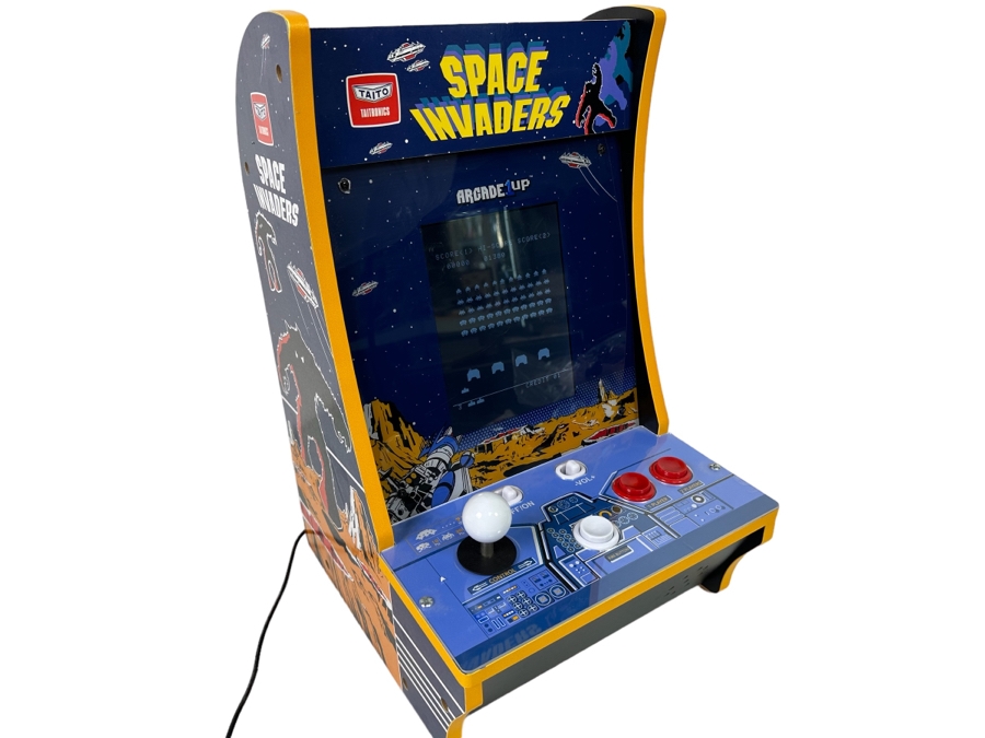 Space Invaders Arcade 1Up Countercade Video Game [Photo 1]
