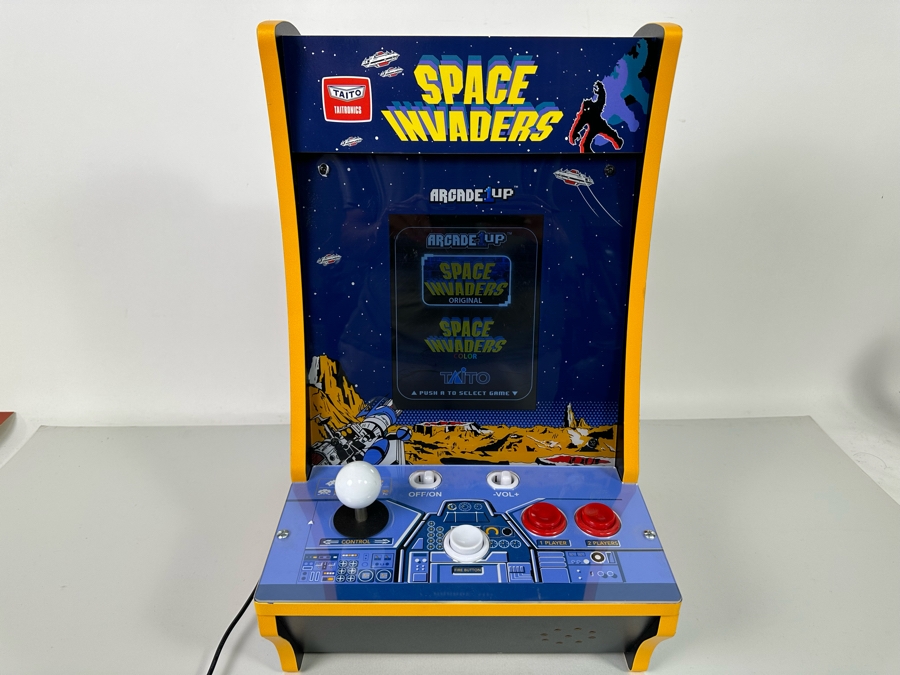 Space Invaders Arcade 1Up Countercade Video Game