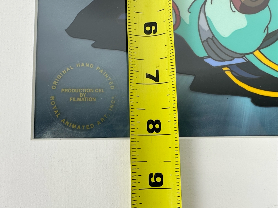 Original Hand Painted Production Cell From 'The Real Ghostbusters' Comedy TV Series Titled 'Ghostbuster On Floor' By Royal Animated 10 X 8 [Photo 8]