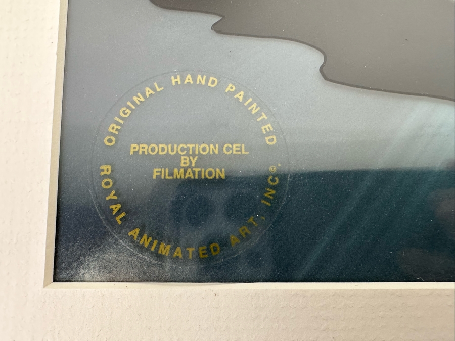 Original Hand Painted Production Cell From 'The Real Ghostbusters' Comedy TV Series Titled 'Ghostbuster On Floor' By Royal Animated 10 X 8 [Photo 5]