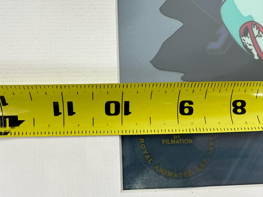Original Hand Painted Production Cell From 'The Real Ghostbusters' Comedy TV Series Titled 'Ghostbuster On Floor' By Royal Animated 10 X 8 [Photo 7]