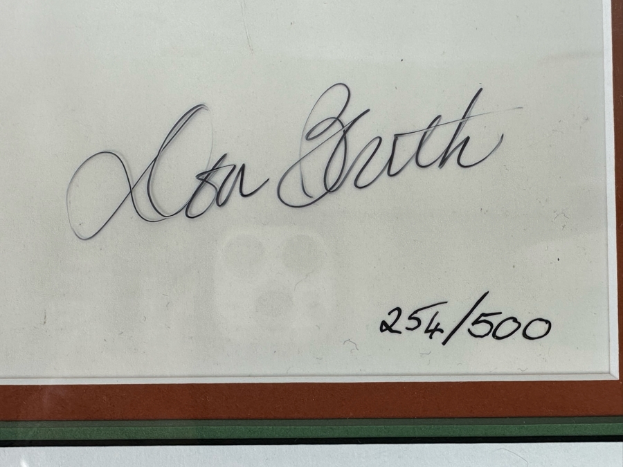 Limited Edition Signed Disney's Anastasia Cel Animation Numbered 254 Of 500 12 X 10 Framed 17 X 15 [Photo 10]