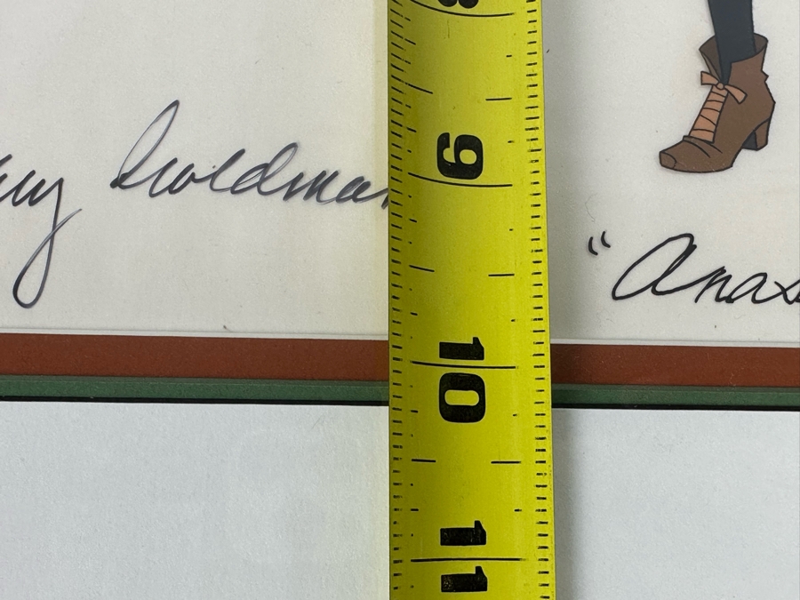 Limited Edition Signed Disney's Anastasia Cel Animation Numbered 254 Of 500 12 X 10 Framed 17 X 15 [Photo 12]