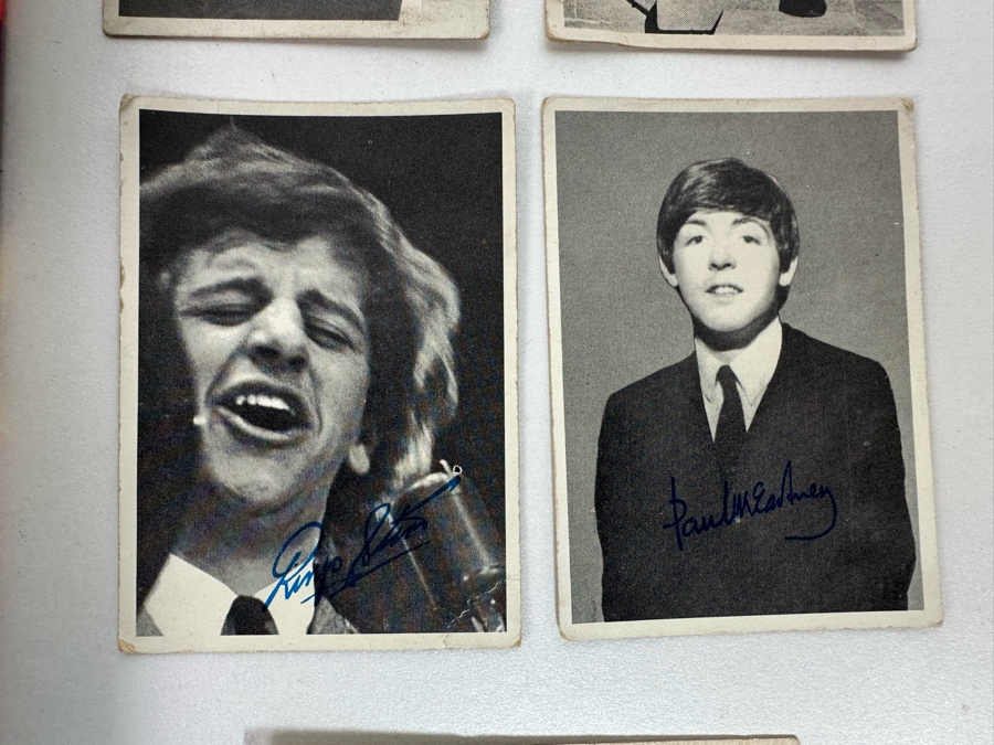 First Edition Hardcover Book The Beatles With Introduction By Leonard Bernstein & Jacket Artwork By Andy Warhol 1980 Plus Five Topps Beatles Picture Trading Cards [Photo 11]