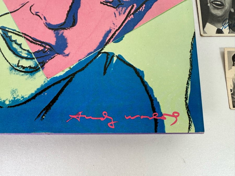 First Edition Hardcover Book The Beatles With Introduction By Leonard Bernstein & Jacket Artwork By Andy Warhol 1980 Plus Five Topps Beatles Picture Trading Cards [Photo 4]