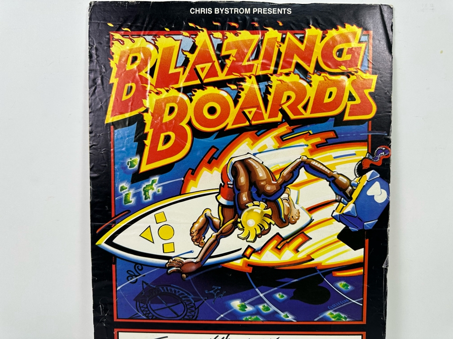 Vintage Blazing Boards Rick Griffin Artwork Surf Movie Poster 12 X 18.5 [Photo 3]