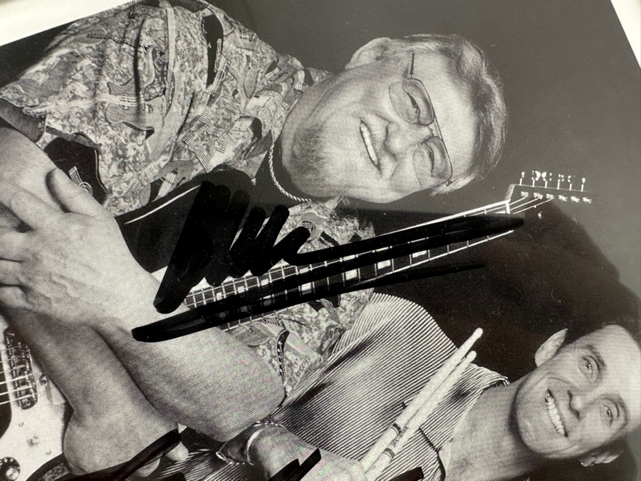 Autographed Photograph Of The Surf Music Band The Ventures 10W x 8D [Photo 7]