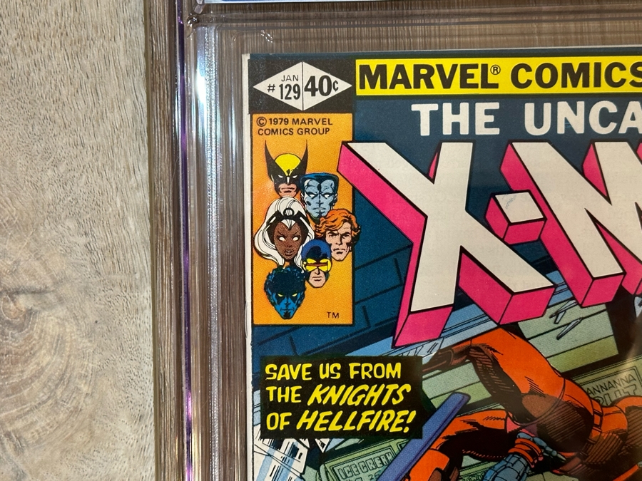 CGC Graded Marvel Comics X-Men #129 1st Appearance Of Kitty Pryde, The ...