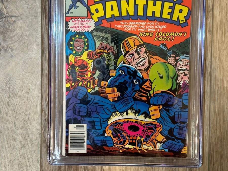 CGC Graded Marvel Comics Black Panther #1 First Issue Jack Kirby Story / Jack Kirby & Mike Royer Cover & Artwork Graded 5.5 [Photo 9]