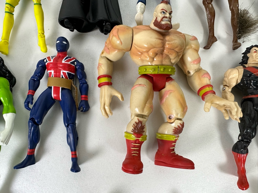 Collection Of Vintage Action Figures X-Men, Star Wars, Marvel, Pokemon ...