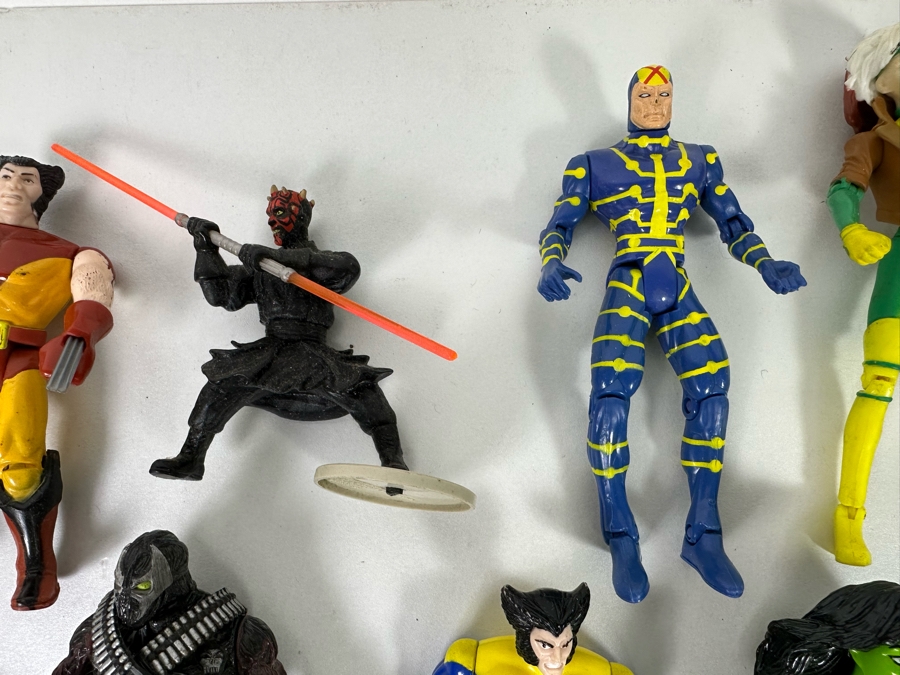 Collection Of Vintage Action Figures X-Men, Star Wars, Marvel, Pokemon - See Photos [Photo 3]