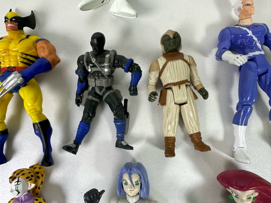 Collection Of Vintage Action Figures X-Men, Star Wars, Marvel, Pokemon - See Photos [Photo 14]