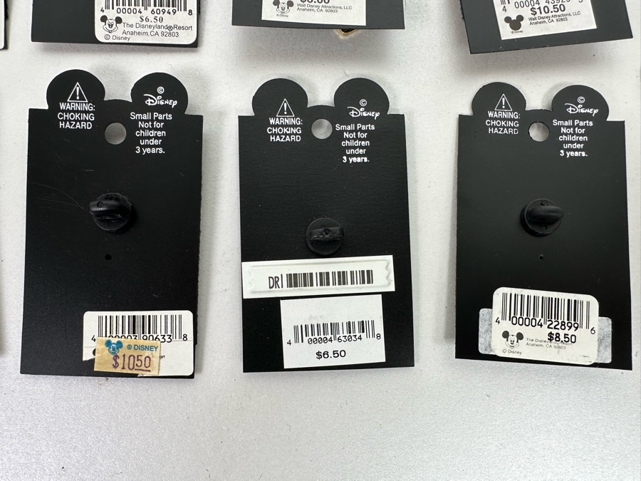 Twelve Vintage Disney Trading Pins New On Cards [Photo 17]