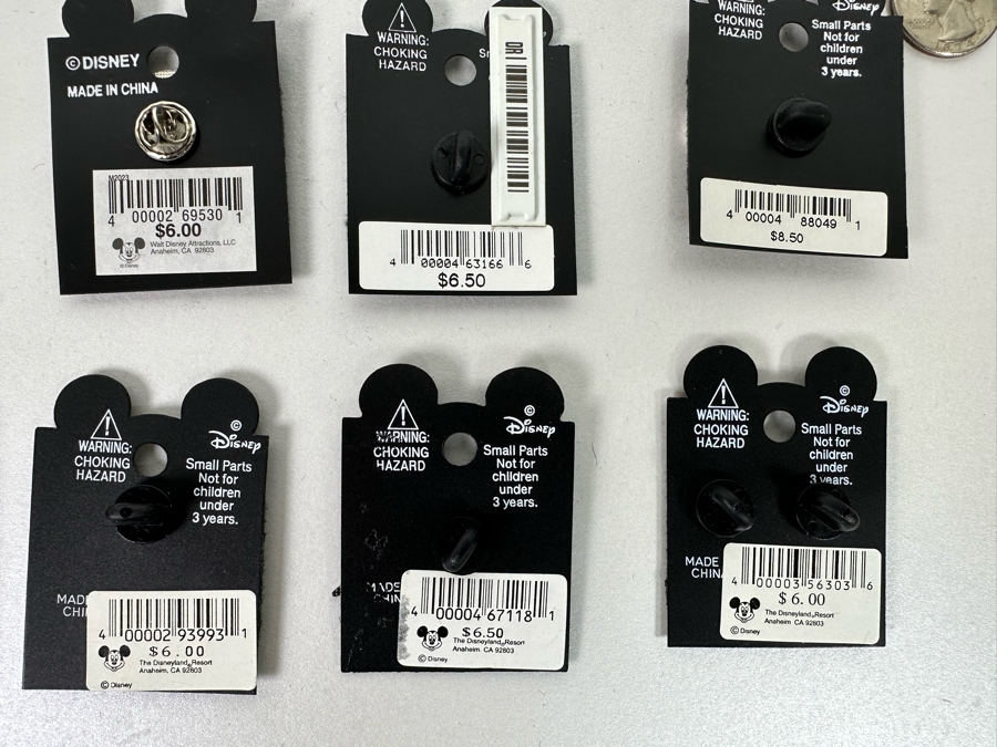 Twenty Vintage Disney Trading Pins New On Cards [Photo 21]