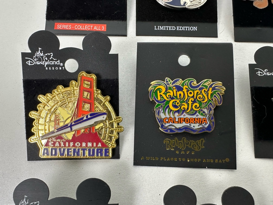 Twenty Vintage Disney Trading Pins New On Cards [Photo 11]
