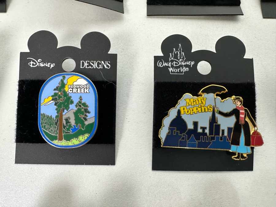 Twenty Vintage Disney Trading Pins New On Cards [Photo 9]
