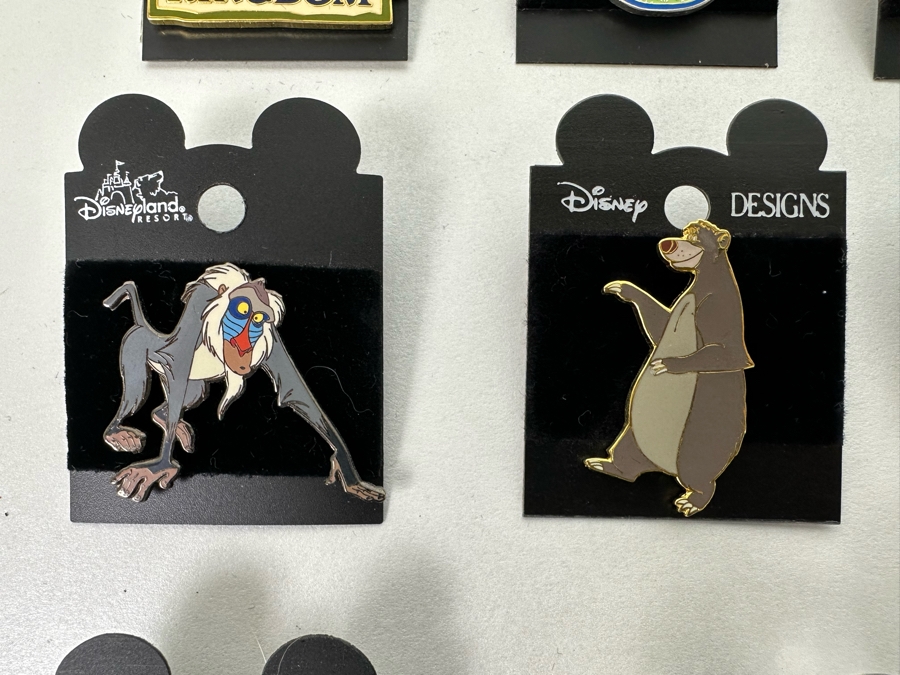 Twenty Vintage Disney Trading Pins New On Cards [Photo 11]