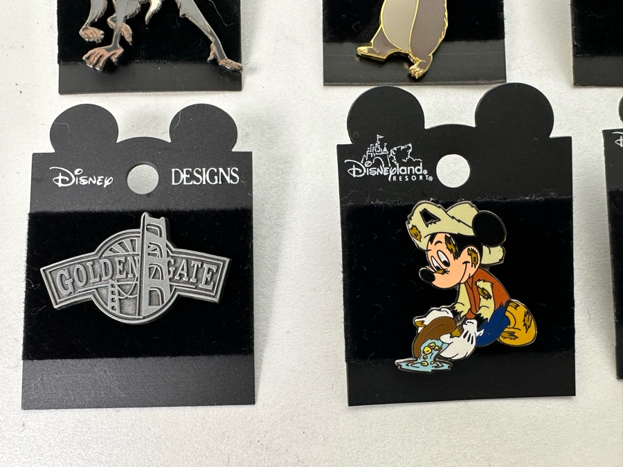 Twenty Vintage Disney Trading Pins New On Cards [Photo 16]