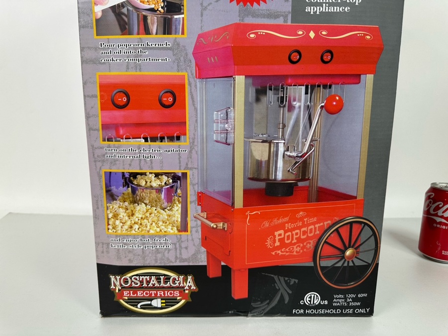 Old Fashioned Kettle Popcorn Maker By Nostalgia Electrics [Photo 6]