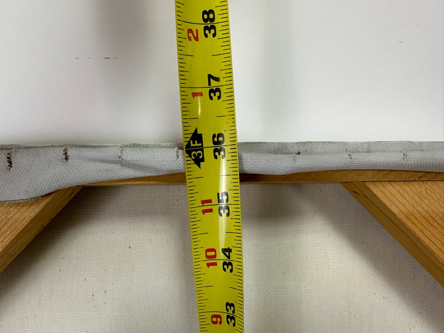 Christina Rosenthal (B. 1951, So Cal) Original Abstract Painting on Canvas 24W x 36H [Photo 15]