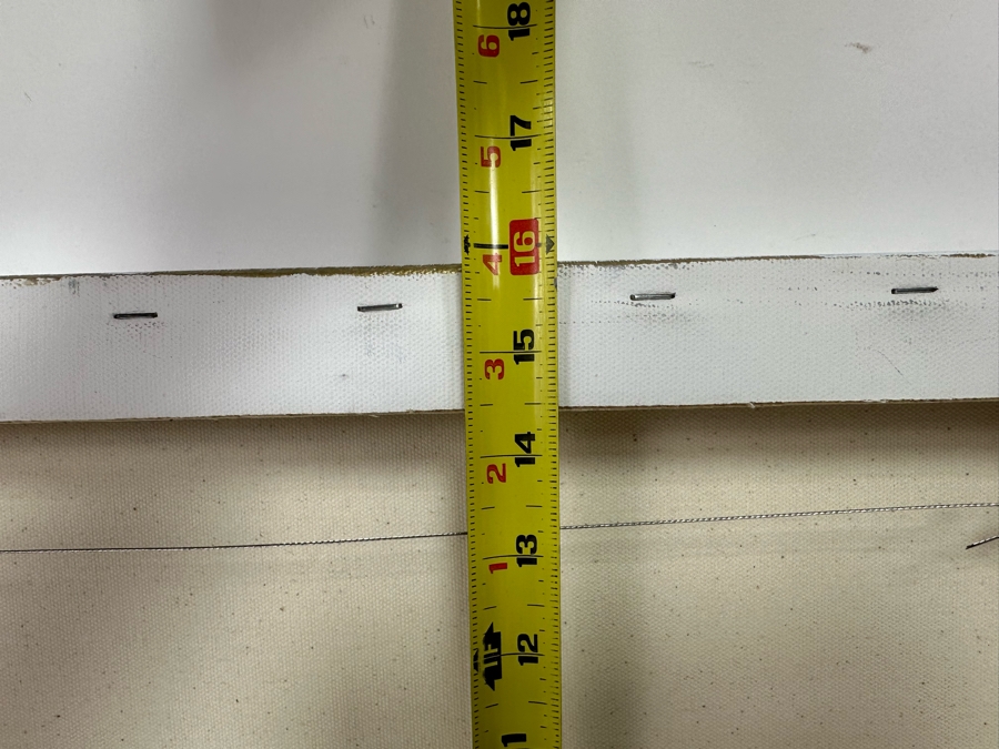 Christina Rosenthal (B. 1951, So Cal) Original Abstract Painting on Canvas 20W x 15H [Photo 12]