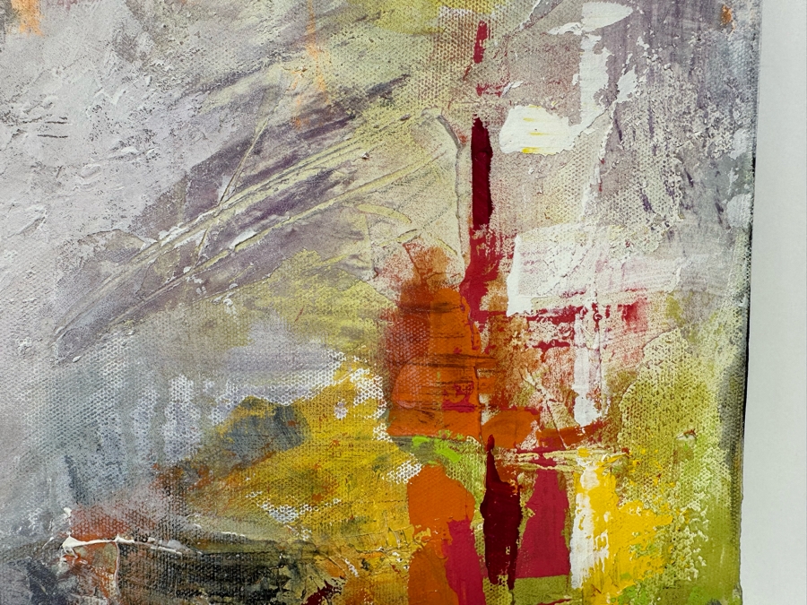 Christina Rosenthal (B. 1951, So Cal) Original Abstract Painting on ...