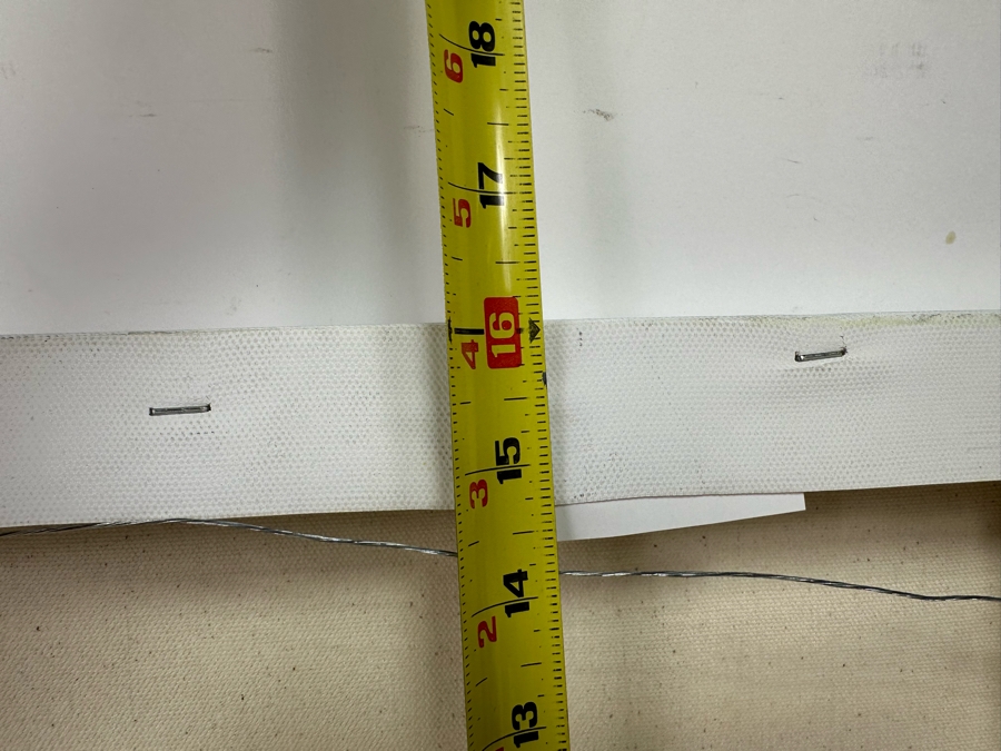 Christina Rosenthal (B. 1951, So Cal) Original Abstract Painting on Canvas 20W x 15H [Photo 11]