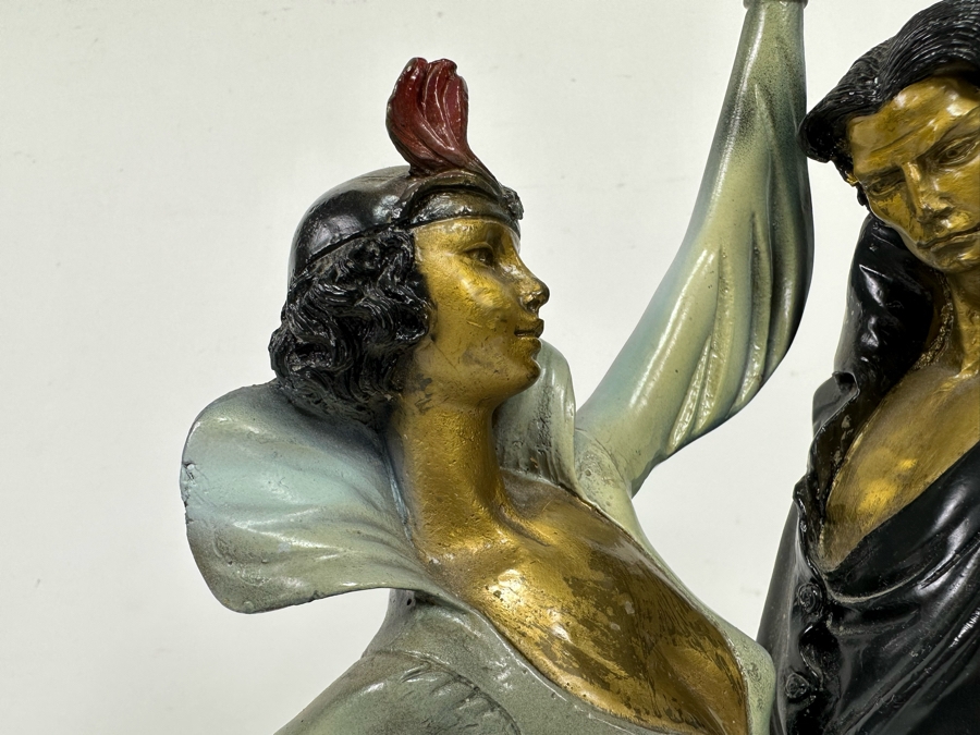 'Tango' by Louis Icart (French, 1888-1950) Bronze Sculpture [Photo 9]