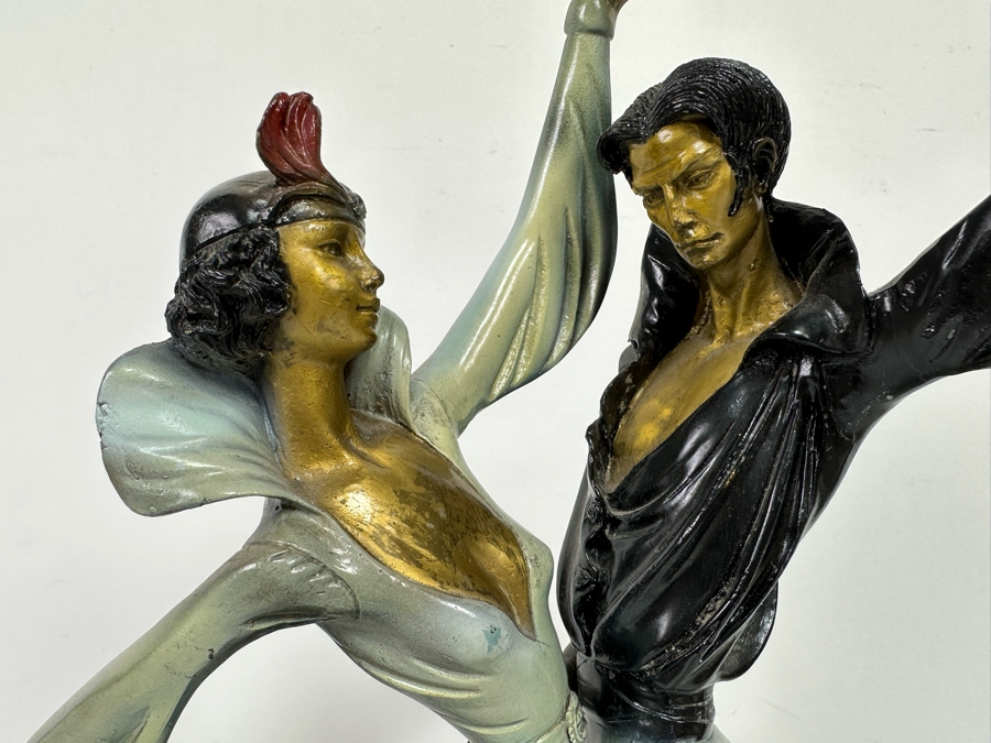 'Tango' by Louis Icart (French, 1888-1950) Bronze Sculpture [Photo 6]