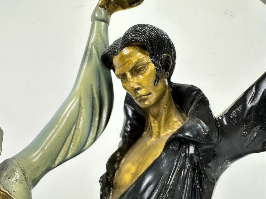 'Tango' by Louis Icart (French, 1888-1950) Bronze Sculpture [Photo 8]