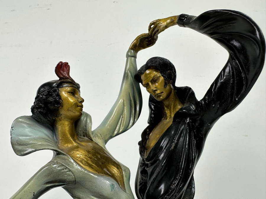 'Tango' by Louis Icart (French, 1888-1950) Bronze Sculpture [Photo 7]