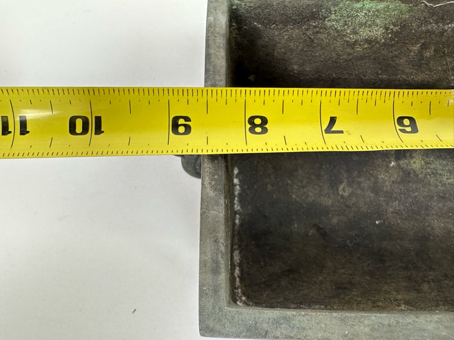 Vintage Metal Bonsai Planter Box 9W x 5.5D x 3H [Photo 16]