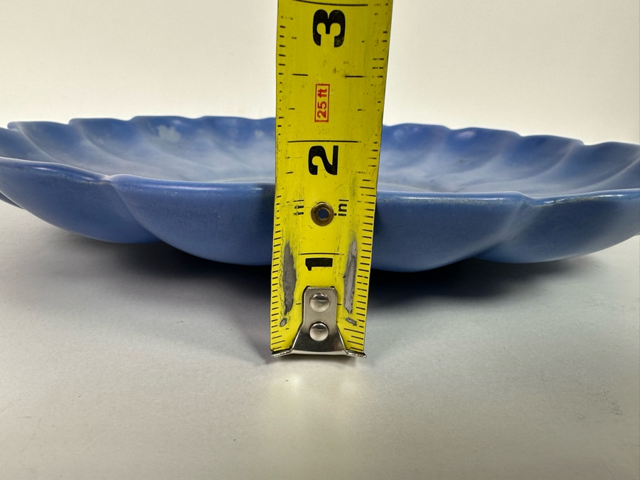 14' Catalina Island Pottery Scalloped Edge Plate [Photo 10]