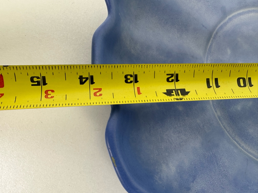 14' Catalina Island Pottery Scalloped Edge Plate [Photo 9]