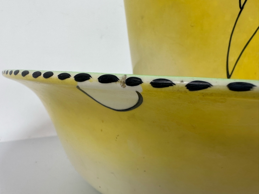 Art Deco Burleigh Ware Zenith Jug and Wash Bowl [Photo 7]