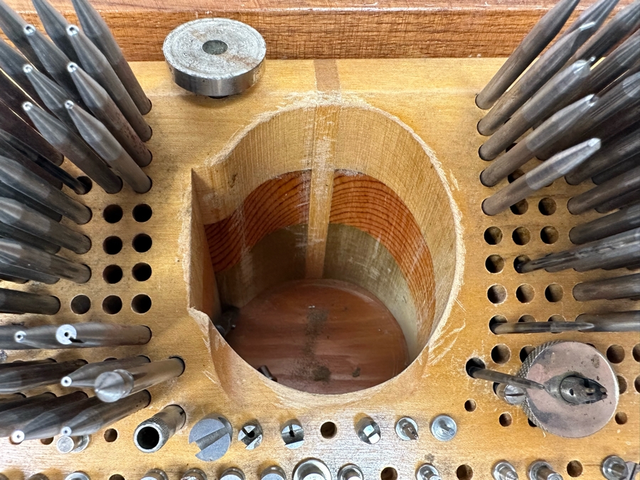 Vintage C&E Marshall Company Watchmakers Stacking Kit 8W x 5.5D x 7.5H [Photo 13]