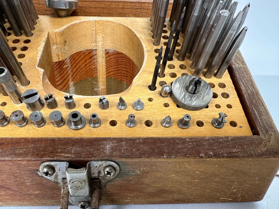 Vintage C&E Marshall Company Watchmakers Stacking Kit 8W x 5.5D x 7.5H [Photo 12]