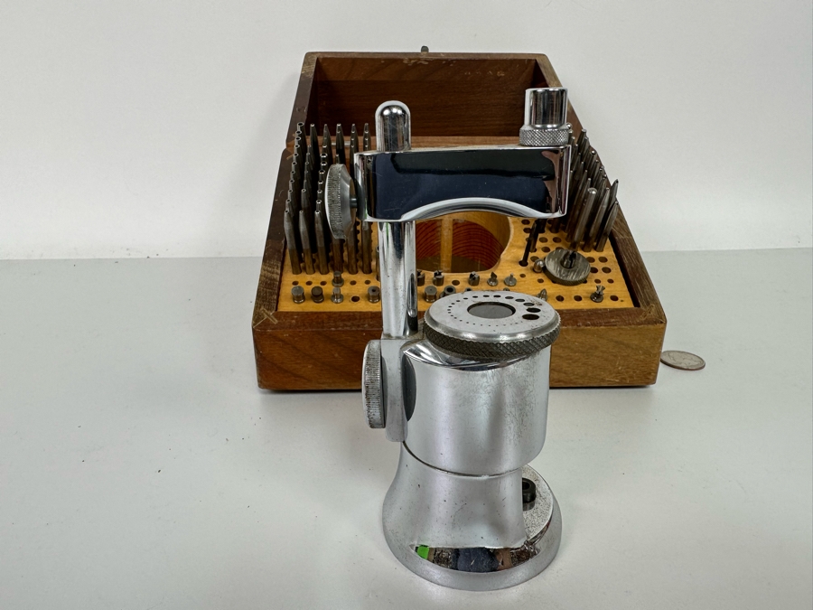 Vintage C&E Marshall Company Watchmakers Stacking Kit 8W x 5.5D x 7.5H [Photo 10]