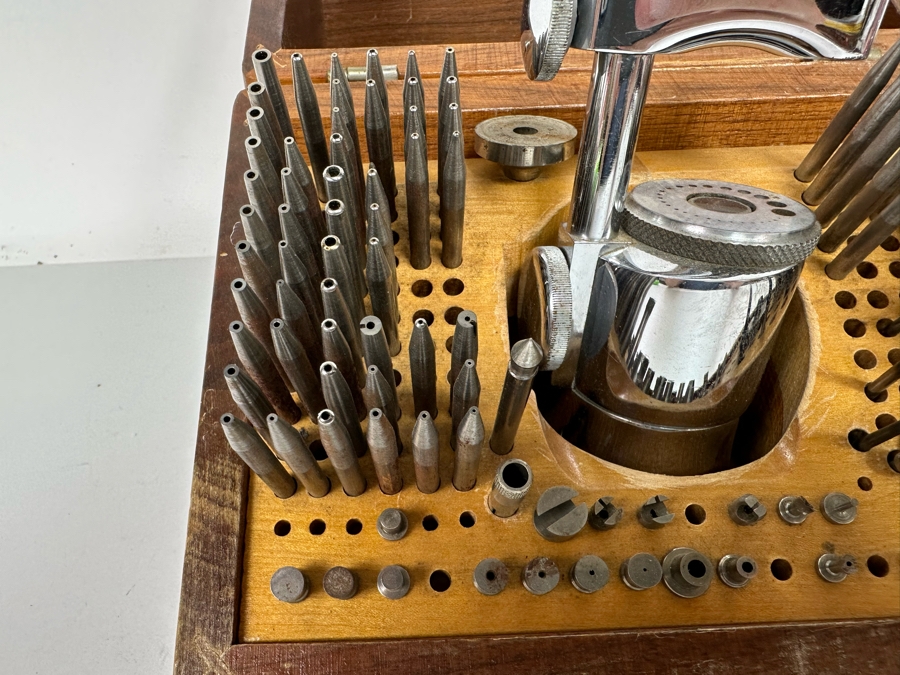 Vintage C&E Marshall Company Watchmakers Stacking Kit 8W x 5.5D x 7.5H [Photo 6]