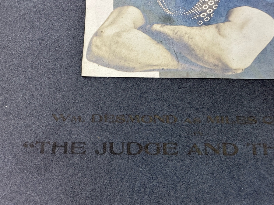 A Pictorial History of Westerns by Michael Parkinson and Clyde Jeavons Hardback Book Plus Actor Portrait Photograph Of William Desmond As Miles Chilcote 'The Judge And The Jury' And Red Ryder Photograph [Photo 7]