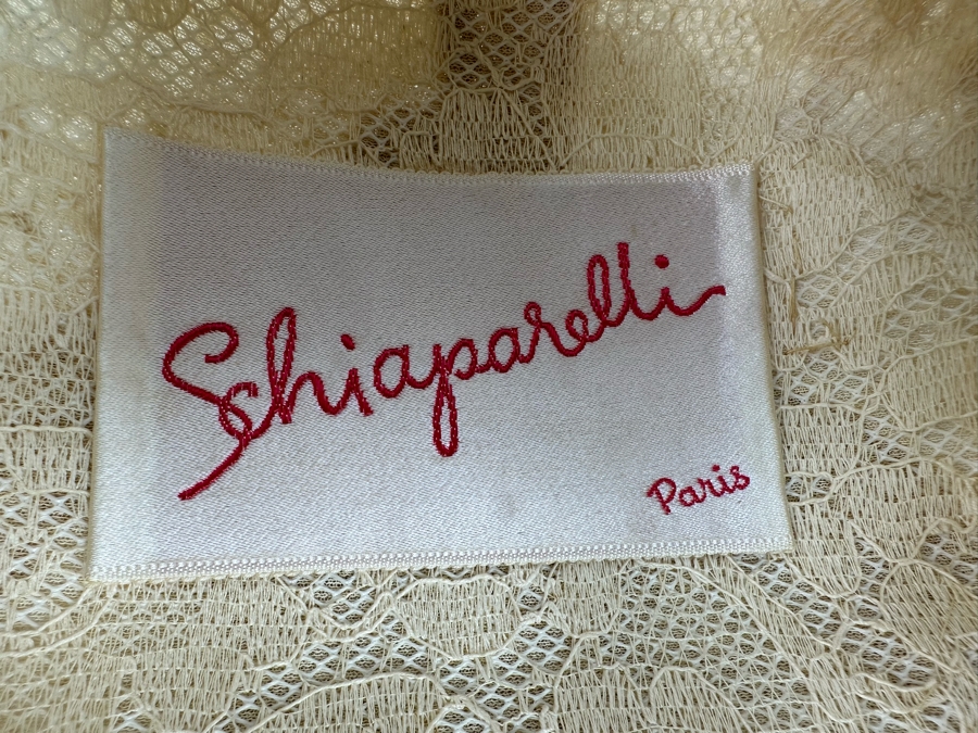 Vintage Schiaparelli Paris Beaded Pill Box Hat [Photo 11]