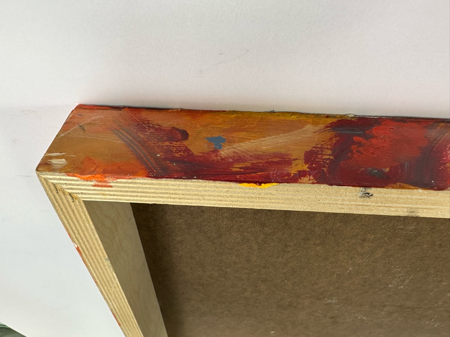 Bonnie Lee Roth (B. 1942, Southern California) Original Painting on Board 30 X 30 [Photo 13]