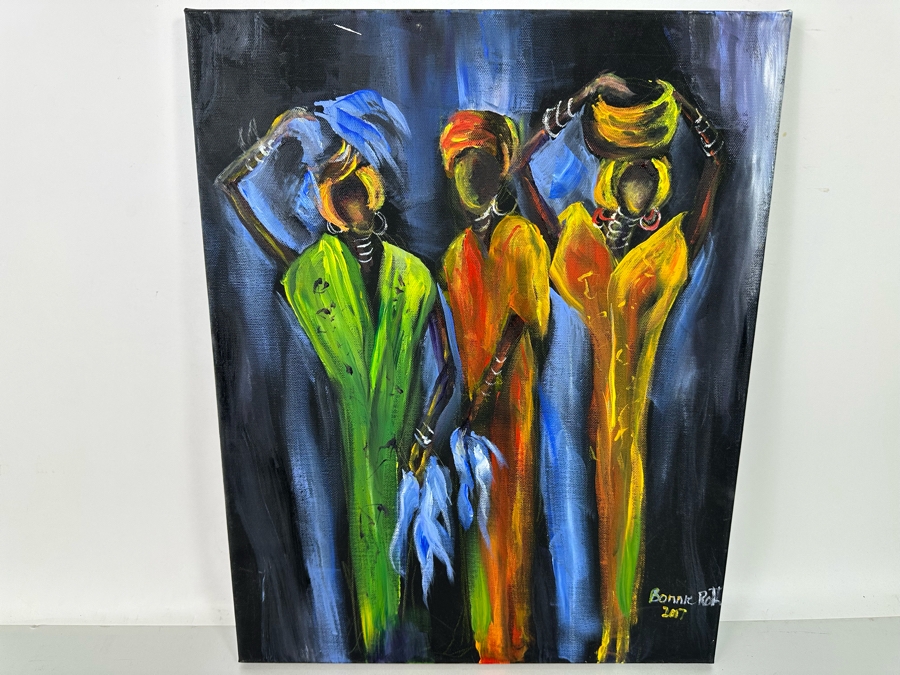 Bonnie Lee Roth (B. 1942, Southern California) Original Painting on Canvas 2017 16W x 20H [Photo 2]