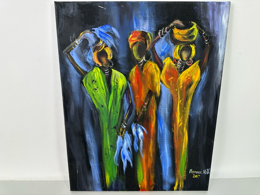 Bonnie Lee Roth (B. 1942, Southern California) Original Painting on Canvas 2017 16W x 20H [Photo 3]